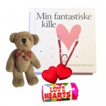 nalle och bok till pojkvän